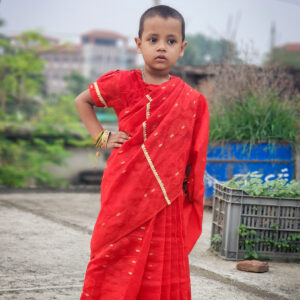 অরজিনাল বেবি রেডি শাড়ি